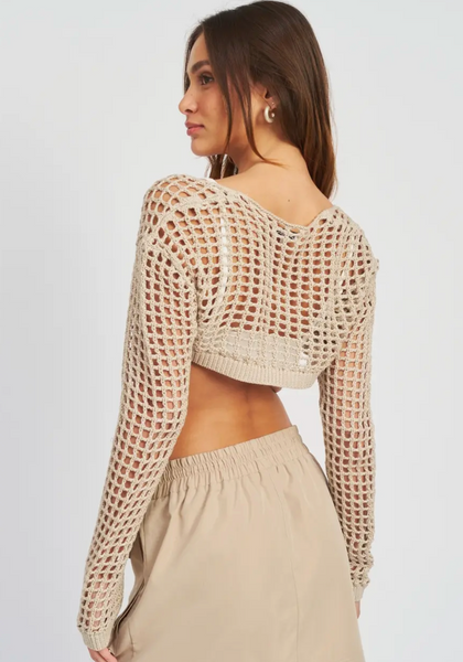 Open Knit Coverup