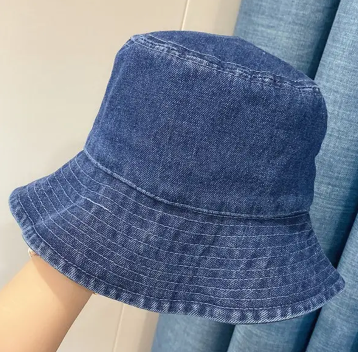 Denim Bucket Hat